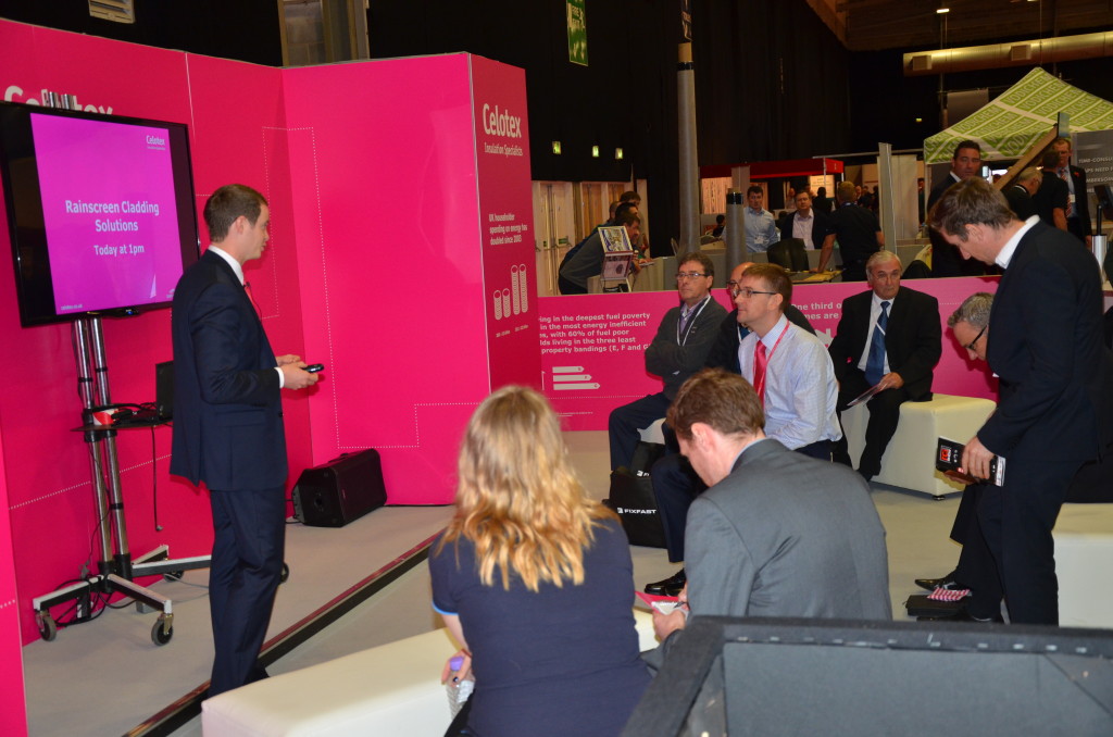 Presentation of Rainscreen Cladding Insulation Solutions at the RCI Show Presentation of Rainscreen Cladding Insulation Solutions at the RCI Show